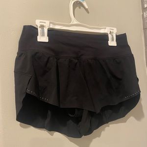 Black Lululemon 2.5” Shorts. Size: 2